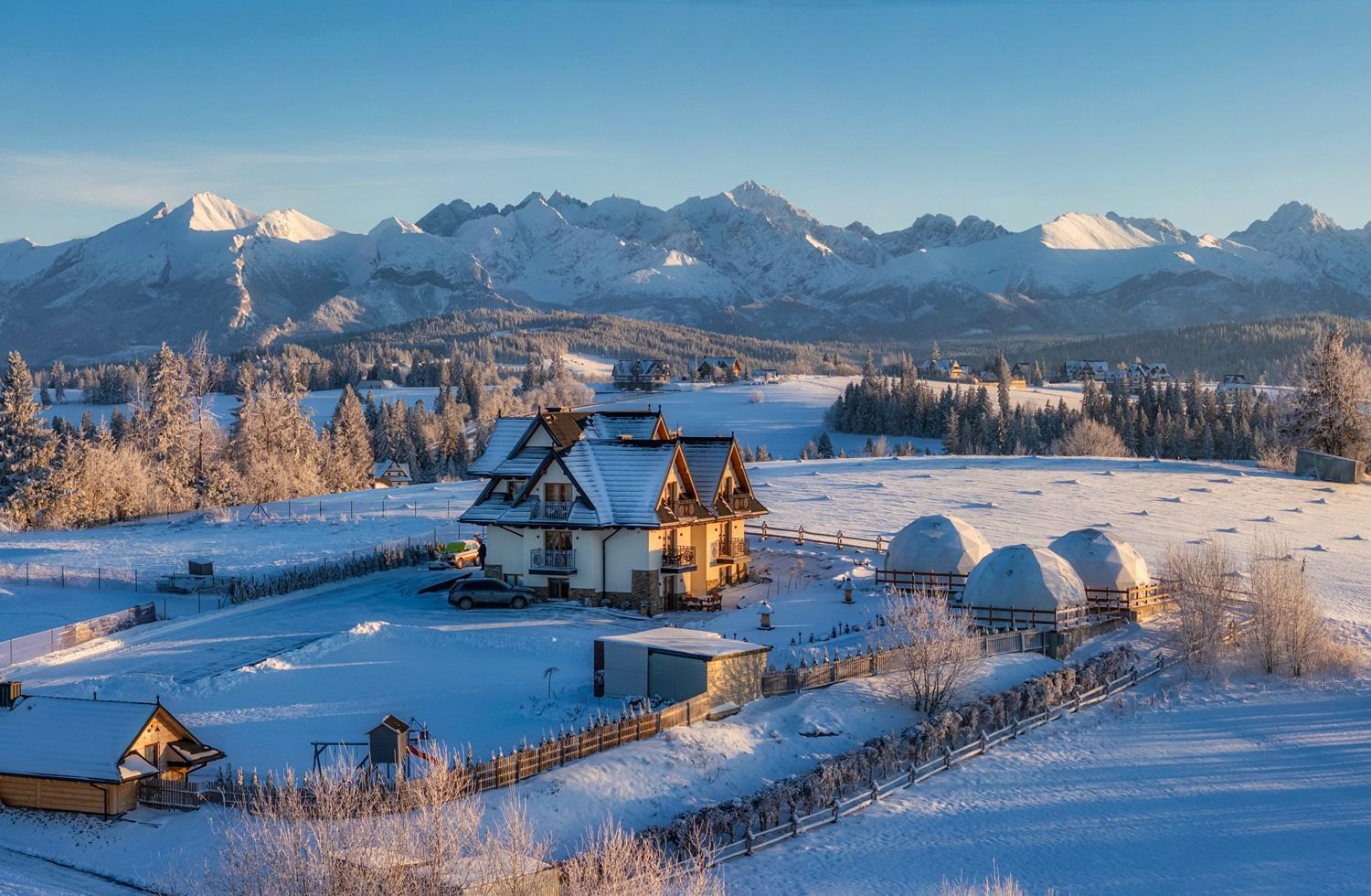 Tatry Mountain Glamp Z Jacuzzi Hotel Zakopane Ngoại thất bức ảnh
