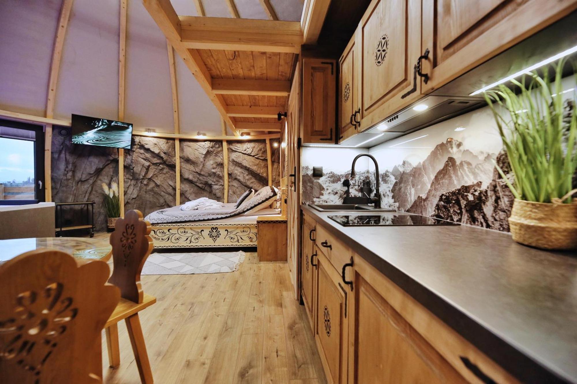 Tatry Mountain Glamp Z Jacuzzi Hotel Zakopane Ngoại thất bức ảnh