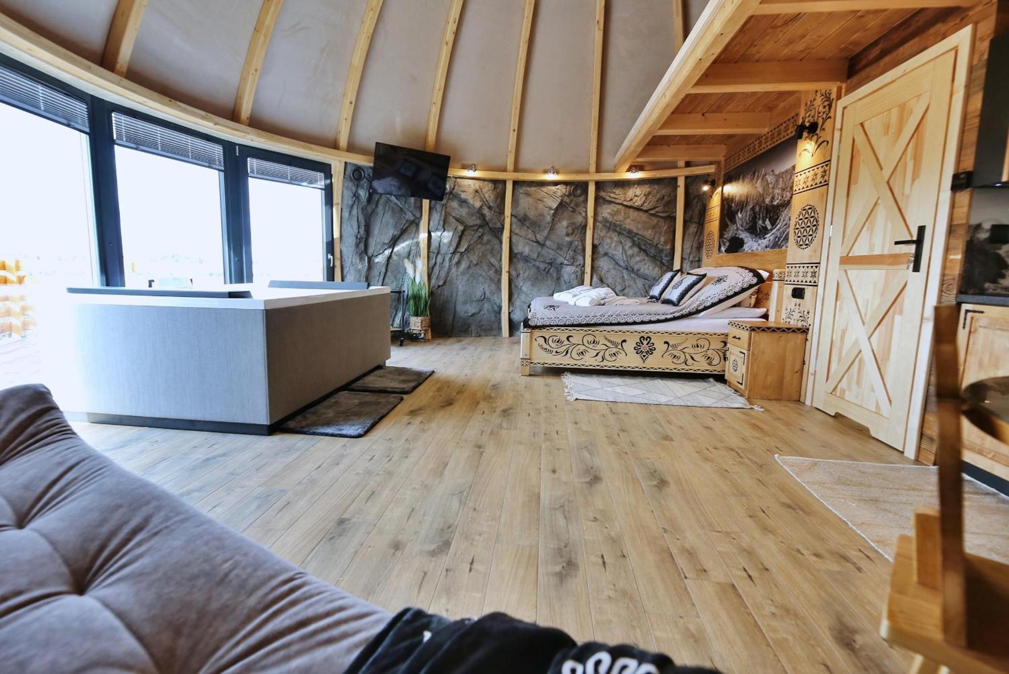 Tatry Mountain Glamp Z Jacuzzi Hotel Zakopane Ngoại thất bức ảnh